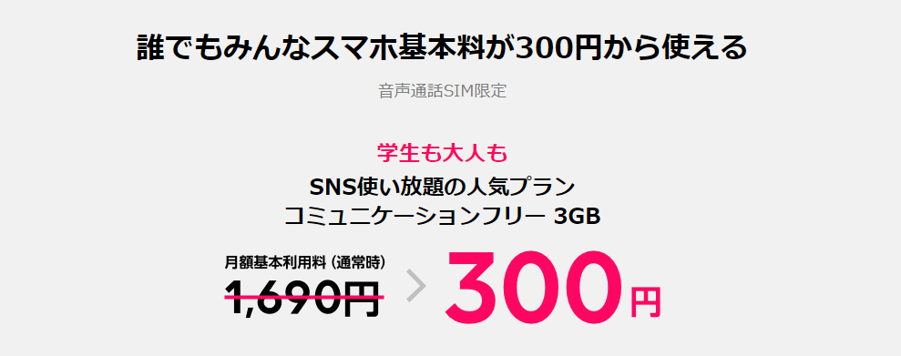 LINEモバイル、月300円キャンペーンに加えて5,000ポイント特典や1,200円引き抽選キャンペーンを実施中