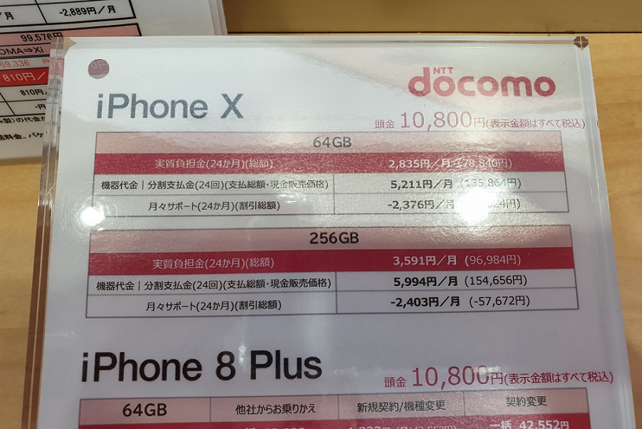 Iphone 8 ドコモの機種変更 値下げ価格 値段 在庫 契約後の料金プランや割引のまとめ スマホ辞典